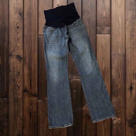 Liz Lange Maternity Bootcut Jeans - Picture 1 of 8